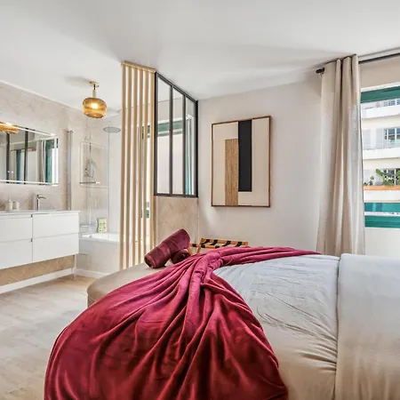 Renting - Fleurs - Luxury Terrace Quiet Private Parking * Nice